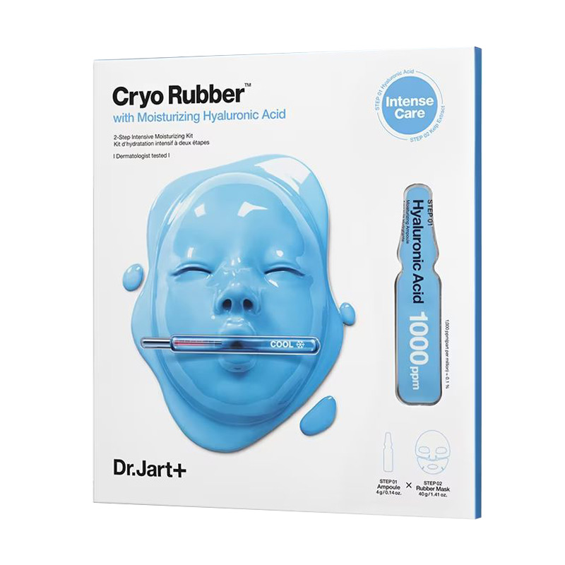 Уцінка! Альгінатна маска для обличчя Dr. Jart + Cryo Rubber with Moisturizing Hyaluronic Acid Зволоження, 44 г